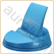 Kép 3/4 - AURALUX kék asztali tablettartó kőrisfából